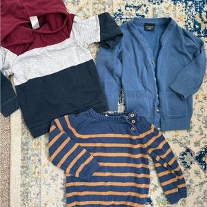 Kids' Sweater and Cardigan Set